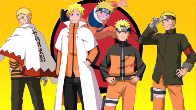 火影忍者:不同时期的漩涡鸣人!