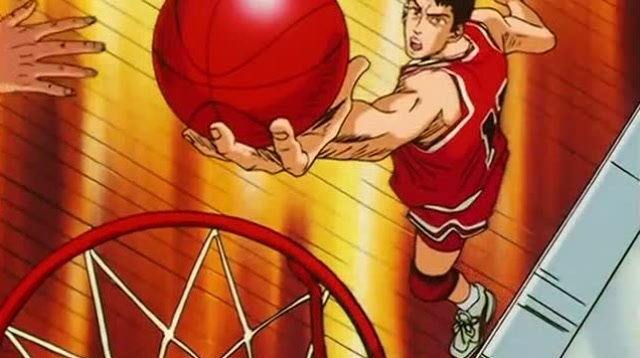 灌篮高手:阿牧太强了,湘北的每一个投篮他都盖下来了