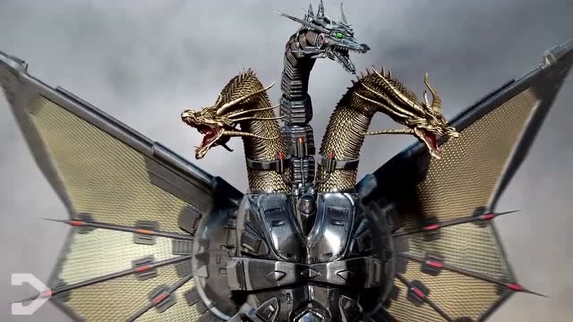 哥斯拉:王者基多拉的咆哮,看它如何穿上黄金战甲