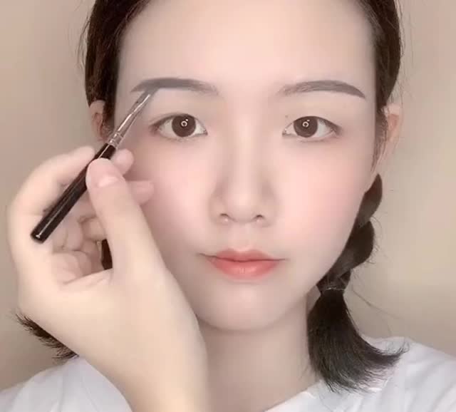 单眼皮女孩最爱的柳叶细眉毛!真的超级个性啊