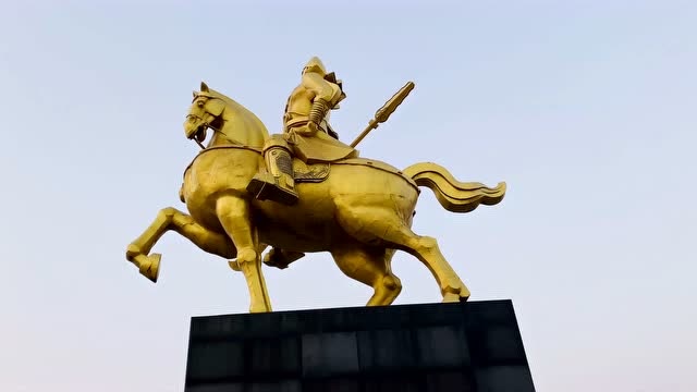 山西运城关公雕塑