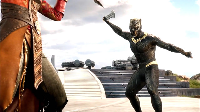 漫威黑豹变身太帅啦!高科技振金加持,速度与力量完美结合