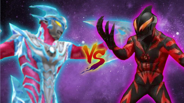 赛罗奥特曼冠剑形态vs贝利亚奥特曼!奥特曼格斗进化0修改皮肤!