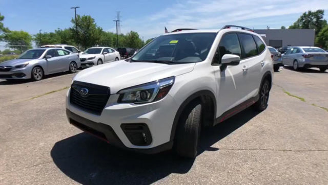 2020款斯巴鲁森林人sport展示,有这颜值给我一个不喜欢的理由