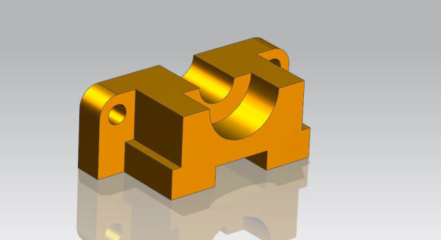 ug建模基础教程 第4节 ug建模教程 轴承座