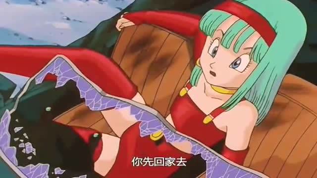 龙珠贝吉塔对待女儿这方式也太暴力了,布拉这就直接扔走