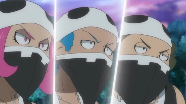 精灵宝可梦:看到骷髅队这么过分,小智要使用z招式教训一下他们