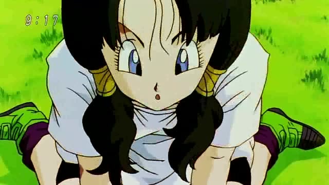 悟饭教比迪丽练习,比迪丽认真的样子好萌