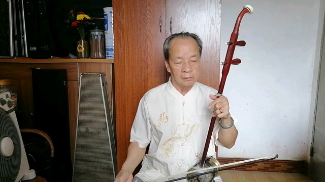巜分飞燕》朱有爱-黄铜二胡演奏,乐声与众不同,动听迷人!