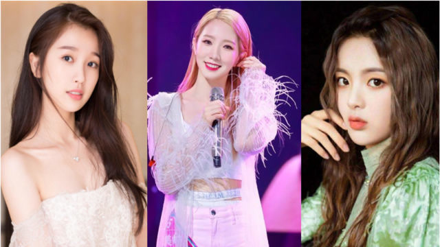 12位女团出道的女明星,虞书欣 杨超越 孟美岐,每一帧都是屏保级的美!