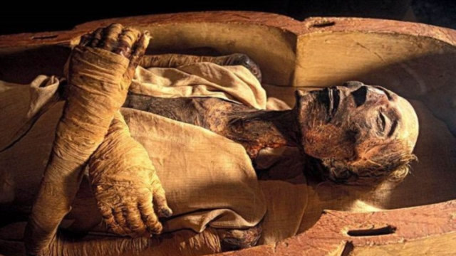 新疆古墓出土"美男干尸",身份成谜,展览时游客为何不敢靠近