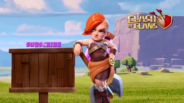 部落冲突官方:放出的超级女武神短片,看不出啥效果