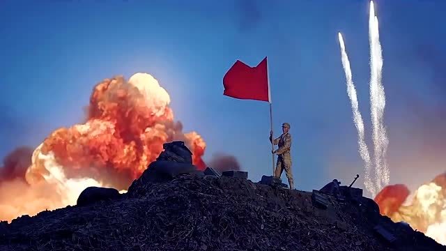 渡江战役开始,解放军在多条战线上渡江,半夜风向转变送解放军横跨长江