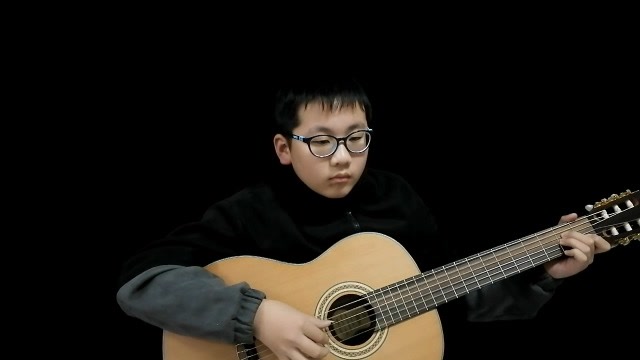 许永康 吉他课堂练习《四小天鹅》