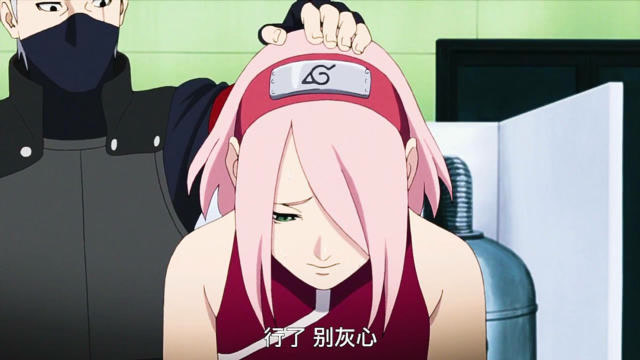 火影忍者:卡卡西摸头杀小樱