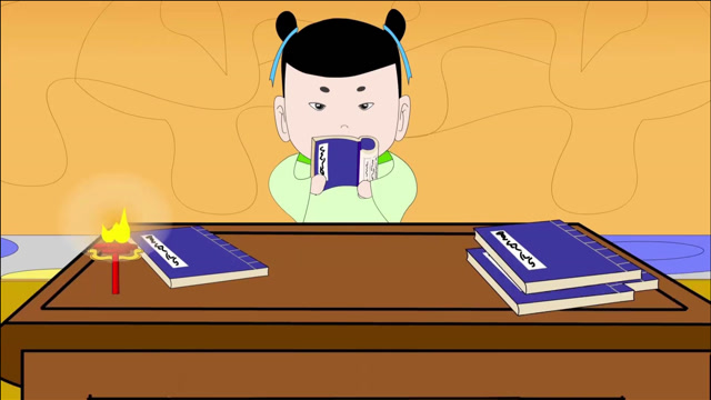 开心学园:李白很喜欢读书,他经常读各种古书,让他受益匪浅