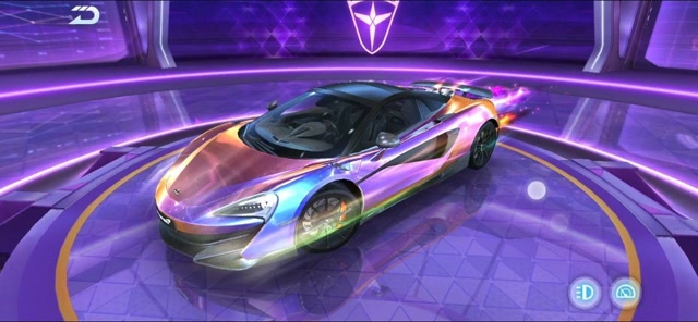 qq飞车手游: 迈凯伦新皮肤星虹抢先体验!