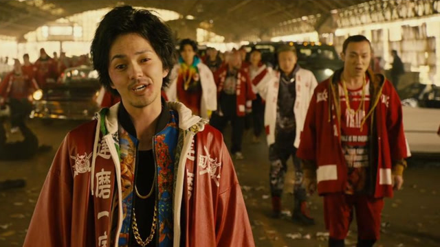 热血街区:sword街区同盟,日向不愧是老大,出现太帅了