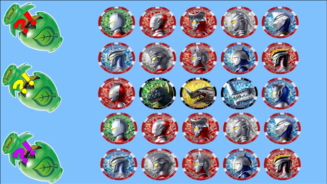 哥莫拉变成勋章藏到了奥特曼盲罐中,一起来找找看吧