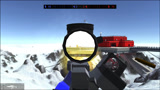 战地模拟器：蓝色小子手持重型机枪，向着敌方疯狂输出！