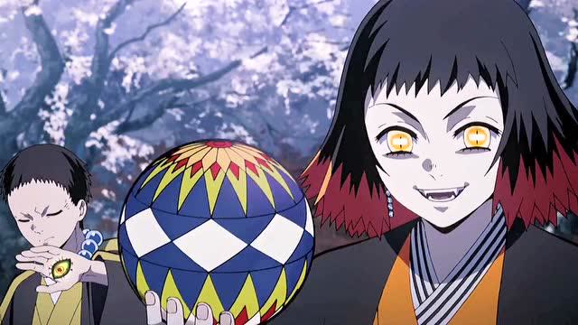 鬼灭之刃# 矢琶羽和朱砂丸双鬼组合