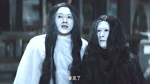 当黑白无常碰见鬼是什么反应,鬼啊,飘过去