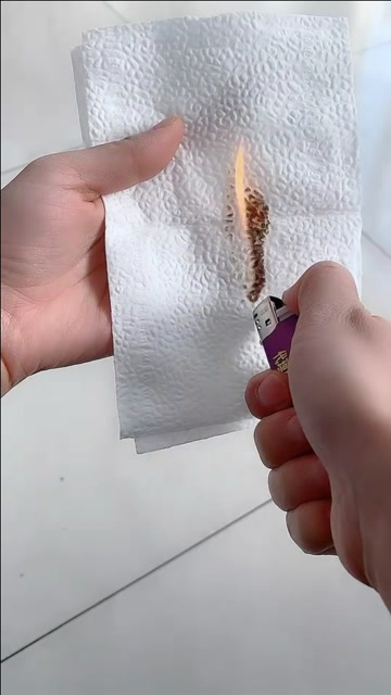 事实证明纸是可以包住火的,就是有点烫手!