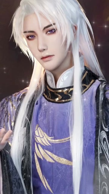 银发紫眸是不是你的最爱?