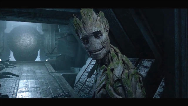 漫威电影:"i am groot 我是格鲁特 "树人格鲁特战斗力集锦