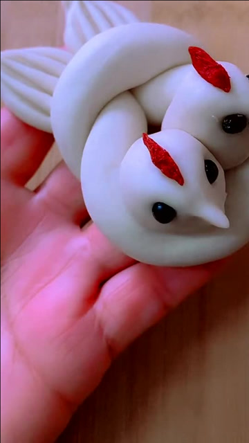 花样面食:面食做到鸳鸯鸟,太可爱了吧!