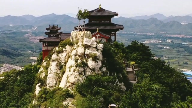 实拍河北省唐山市迁西县凤凰山风景名胜旅游区风光