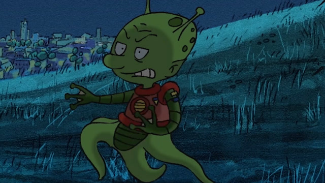 百变马丁第三季马丁变成了怪物还长着奇怪的触角