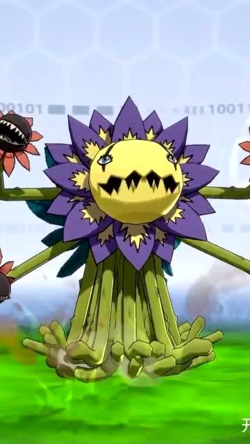 数码宝贝新世纪大王花兽进化体系