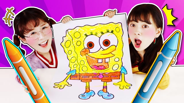 小伶玩具合集  三色挑战之涂色游戏