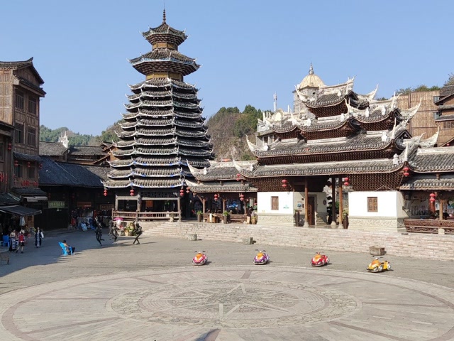 下司古镇在贵州黔东南州凯里市苗族侗族自治州麻江县下司镇,是国家