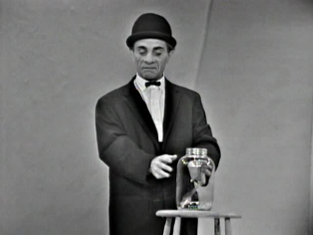 bumbling magician pantomime