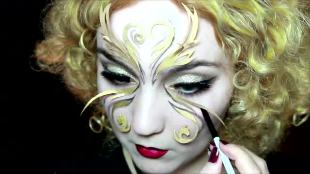 十二星座艺术妆容---狮子座