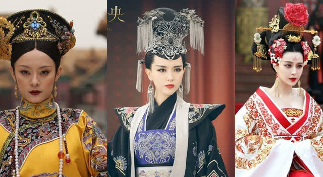 唐嫣凤临天下霸气十足 十女星皇后扮相大pk