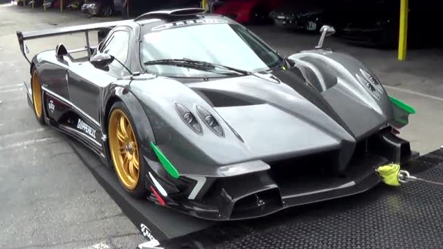 忙坏装卸工了!帕加尼zondarevolucion美国仅一台