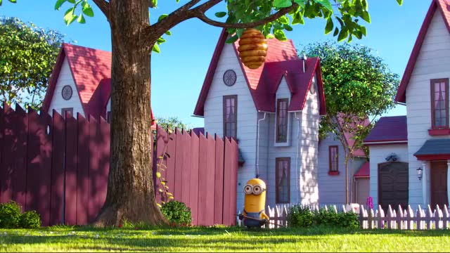 修剪草坪的小黄人_bd