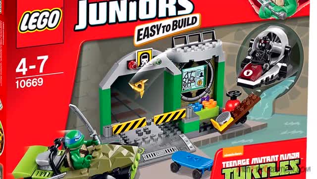【artifex】乐高 10669 忍者神龟藏身巢穴