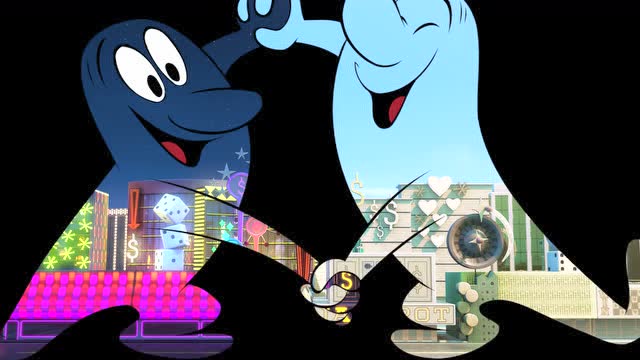 皮克斯动画短片——day.and.night.昼与夜