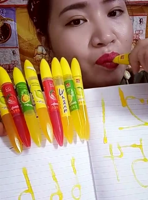 果酱写字也是想吃就吃 有没有觉很很浪费