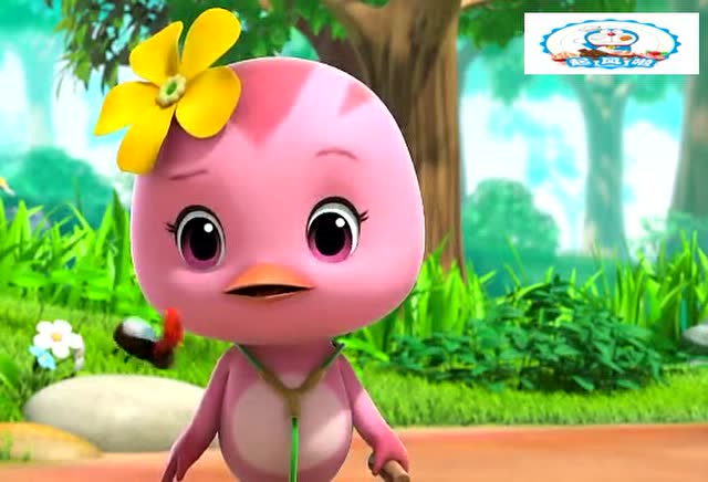 萌鸡小队:麦奇健健康康被朵朵医生打一针,大宇欢欢赶紧跑