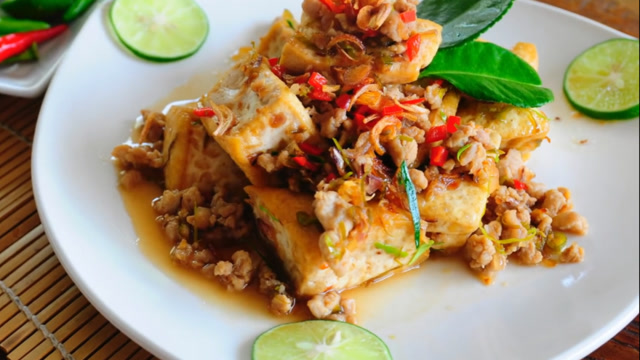 试试这道泰式炸豆腐,你可能不会再想吃麻婆豆腐