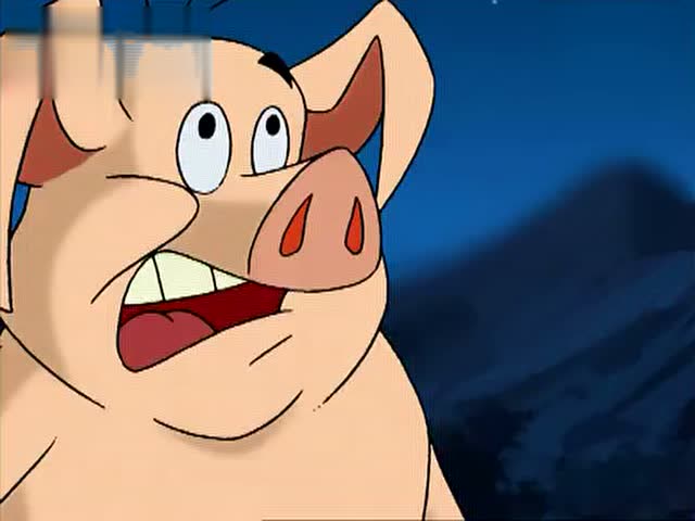 动画片猪八戒:猪身变人身