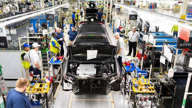 探秘丰田工厂 汽车制造过程全曝光