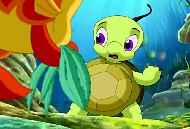 小鲤鱼历险记 泡泡决定跟着双面老大去见真龙