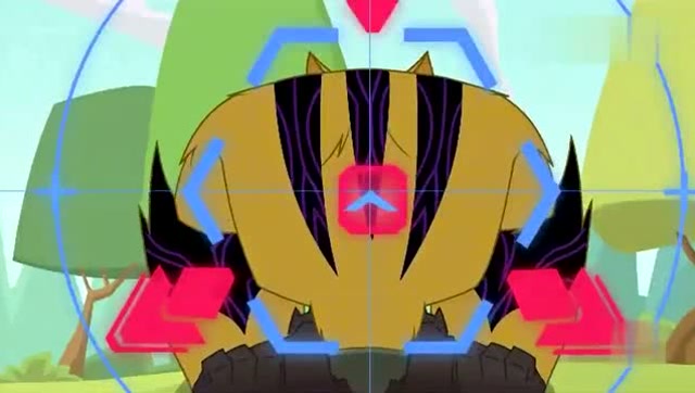 兽王争锋:大彭抓住金刚猿,它身上纹身跟揪揪一模一样