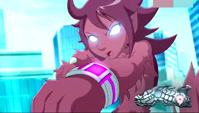 纳米神兵:敏敏的土球滑行击不起作用,被怪兽给打散了!